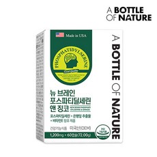 어바틀 뉴브레인 포스파티딜세린 앤 징코 1통(60캡슐), 60정, 1개