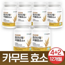 니드마이즈 카무트 호라산밀 곡물효소 정, 6개, 60정