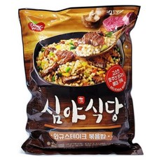 심야식당 와규스테이크 볶음밥 205g x 6입, 동원 심야식당 와규스테이크 볶음밥 205gX6