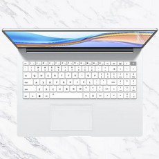 Honor MagicBook X16 Plus 2024 MagicBook Pro 16 2024 X 16 인치 실리콘 노트북 키보드 커버 스킨, [07] White, 1개