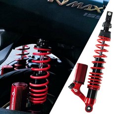 야마하 NMAX125 21부터 가스쇼바 310mm 프로펜더 X시리즈, 레드, 1개, color:레드
