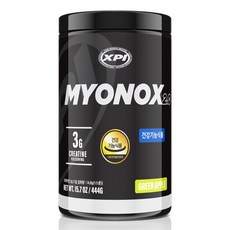 XPI 헬스부스터 마이오녹스 크레아틴 프리워크아웃 그린애플맛, 1개, 444g