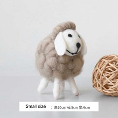 양모완제품인형