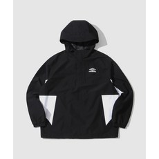 엄브로 바람막이 2Layer 컬러블록 후드 아노락 블랙 (UO121CWT22)