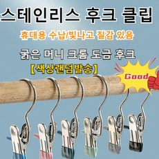 빨래집게 건조대 빨래집게 걸이 다용도집게 만능집게 양말 빨래집게, 컬러 믹스*10, 집게