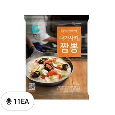 청정원 나가사키짬뽕(분말) (3인분), 11개