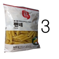 오늘좋은 펜네 파스타, 3개, 500g