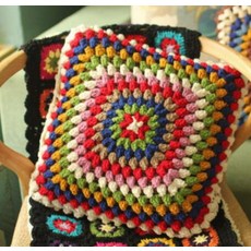 손뜨개신생아귀도리