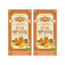 홀베리 그대로 짜낸 유기농 레몬생강즙, 28개, 15g