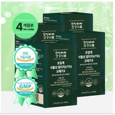 친정아빠건강식품 초임계 식물성 알티지(rTG) 오메가3 510mg x 60캡슐 1박스, 4개