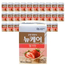 뉴케어 딸기맛 200ml 일반 환자 건강식 영양식, 200ml 30팩, 30개