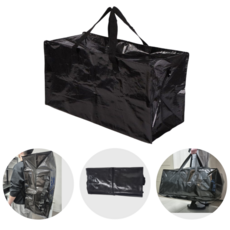 데이더봄 여행 캠핑 이사 타포린 가방, 1개, 1단, 블랙 1개, 1단, 블랙