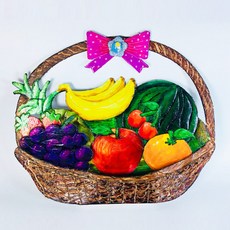 Color 과일 바구니/종이/DIY/새움아트