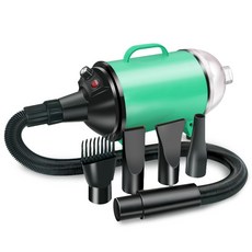 오네어 에어 드라이기 애견 펫드라이룸 에어브러쉬 목욕 2400w 4단 털말리기 조절 신형, 1개