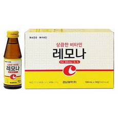 웰루츠 경남제약 BTS 방탄소년단 비타민 레모나 드링크 100ml 10입, 단품