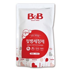 비앤비 젖병세정제 리필, 400ml, 1개