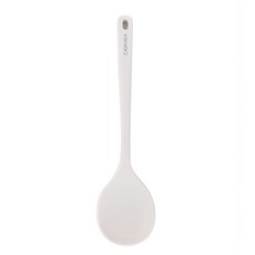 까사밀라 실리콘 조리도구 뒤집개 주걱 국자 스푼 실리콘 뒤집기 파스텔컬러, 조리스푼(아이보리)