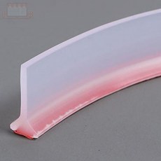 워터펜스 T자형 실리콘 투명 주방물막이, 1개