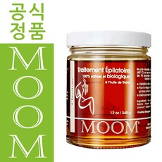 (공식수입품) 뭄 왁싱 클래식 제모제 12oz MOOM Hair Remover with Tea Tree, 345g, 1개