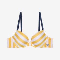 [휠라] [공식] FILA 아웃핏 마린 스트라이프 여성 브라 (FI4BAD2444F_AMR