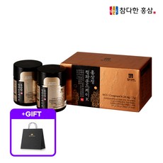 [공식] 참다한 홍삼 WCS 홍삼정 컴파운드케이K 1박스 + 쇼핑백증정, 2개, 100g