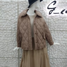 지컷 셔츠형 구스다운 재킷 7251417001(브라운)