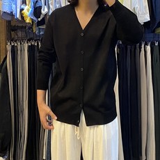 남자여름린넨가디건