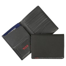 TUMI ALPHA ID Lock Passport Case 19271D Black