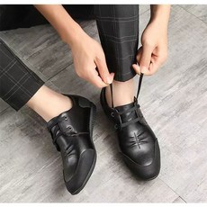 자칠 통기성 냄새 방지 파일럿 리얼 소가죽 남성화 트렌드 만발 소프트 드라이빙 화이트 슈즈