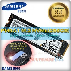 삼성전자(주) [SAMSUNG/삼성전자] PM9A1 M.2 NVMe (256GB) / 히트싱크 방열판+고정나사 증정 ~SS153