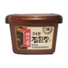 해찬들 해찬들 집된장 500G