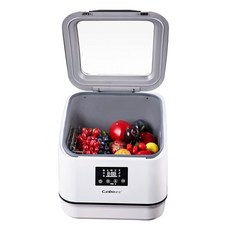 소형식기세척기 자동살균건조 스마트 휴대용 접시 병 기 3 in 1 과일 가정용 호텔 주방용, 01 GRAY, 01 CN