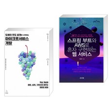 도메인 주도 설계로 시작하는 마이크로서비스 개발 + 스프링 부트와 AWS로 혼자 구현하는 웹 서비스(전2권)