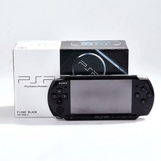 소니 PSP 홍콩판 휴대용 레트로 게임기 3006 3005 3000, UMD버전(3000번기판), 블랙, 64G