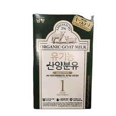 남양 유기농 산양분유 스틱 1단계, 12개, 12개
