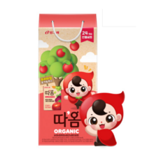 유기농따옴 선물세트주스 사과맛 /병원선물세트/어린이집선물/유치원답례품/운동회, 100ml