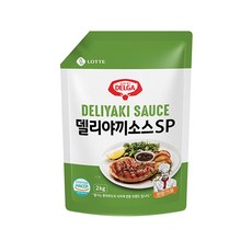 롯데 델리야끼소스 스파우트팩 2kg, [7138-0]스파우트팩델리야끼소스 2kg, 1개