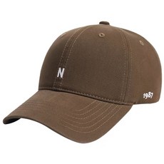 코이체 남녀공용 심플 N 포인트 볼캡 야구모자