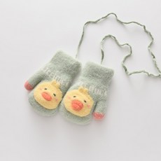 Dec.17 299번 아기 손싸개 0-1세반 겨울 귀요미 구름 베이비 벙어리 기모 2남아 여아 영유아Z