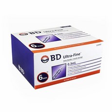 BD 울트라파인 인슐린 주사기 0.3cc 31G 6mm 100개입, 1개