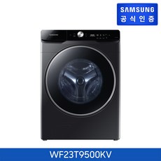 삼성전자 삼성 그랑데AI 올인원 드럼세탁기 WF23T9500KV (21KG/블랙캐비어), 단일상품