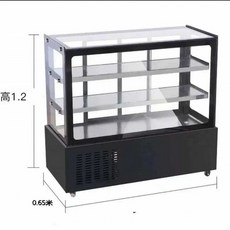 디저트 냉장고 진열장 F 쇼케이스 폭 H E 높이 보관, 업그레이드 직각 전후문 130x65x120
