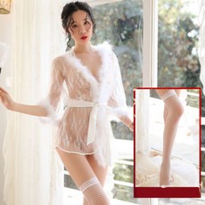 4타입 속옷 산타걸 크리스마스 코스프레 섹시 란제리 HS5