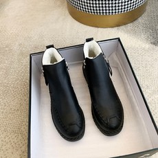 다옴 엄마 패딩부츠 보온 플랫구두 기모 융 스노우부츠 여성 방수 논슬립 미끄럼방지 이지 통굽 코튼부츠
