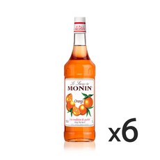 모닌 오렌지 시럽 1000ml 6개