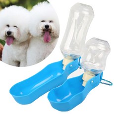 셀비트 강아지 고양이 휴대용 물병 소형 250ml, 옵션02 강아지 물병 소형 스카이, 1개