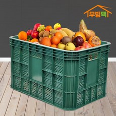 사각 상자 과일박스 농산물상자 과일바구니 운반상자 사과 플라스틱상자 운반6호 과수원, 과일상자(48리터)