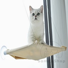 삼다상점 고양이 창문해먹 고양이 창문쉼터, 아이보리