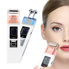 갈바닉 미세 전류 스킨 퍼밍 화이팅 머신 이온 영동 안티 에이징 마사지 이온 스킨 케어 스파 살롱 뷰티, 소매 상자 없이