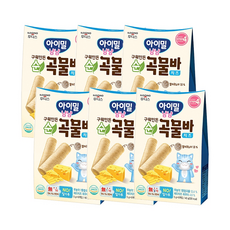 일동후디스 아이밀냠냠 순곡물바 치즈 X 6개